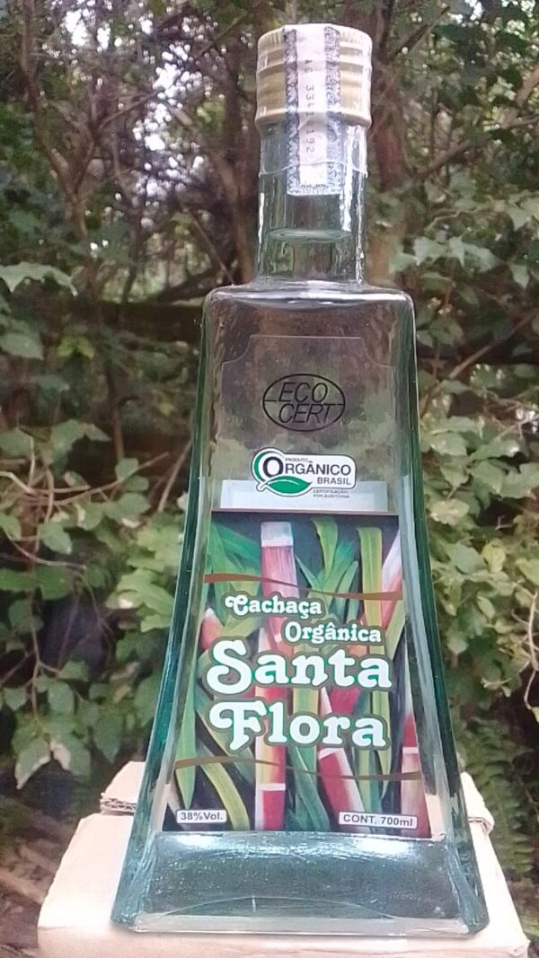 Cachaça Orgânica Santa Flora 700ml